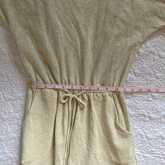 Beige Open Back Romper - Picture 10 of 11